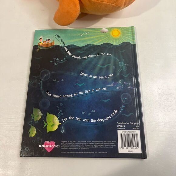 The Fish With The Deep Sea Smile Kohl’s Cares with Stuffed Fish - Picture 4 of 6